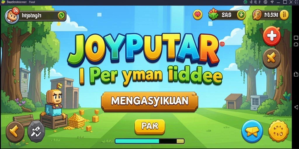 Gameplay JOYPUTAR yang menarik dan santai.